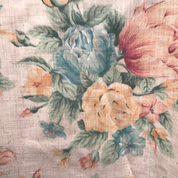 Vintage 80's EHL Floral Print Long Sleeve One Button Size 18W Blazer Jacket - Picture 13 of 14